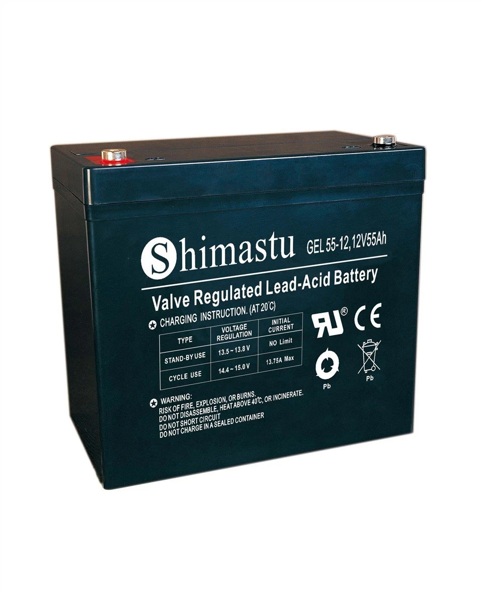 סוללת GEL 12V 55Ah