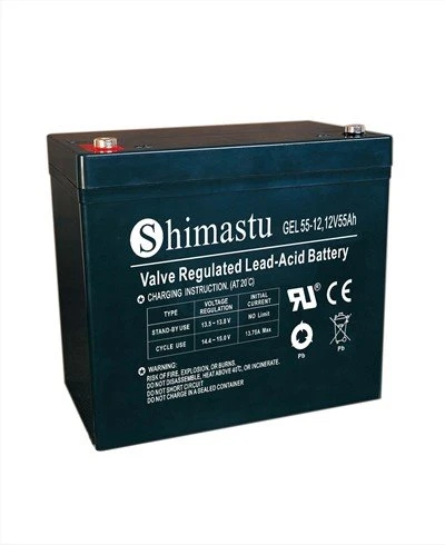 סוללת GEL 12V 55Ah